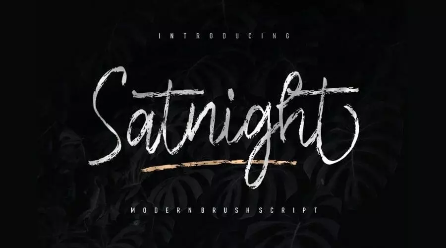 Satnight-Font-Download-Free