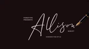 Allison Font Download Free