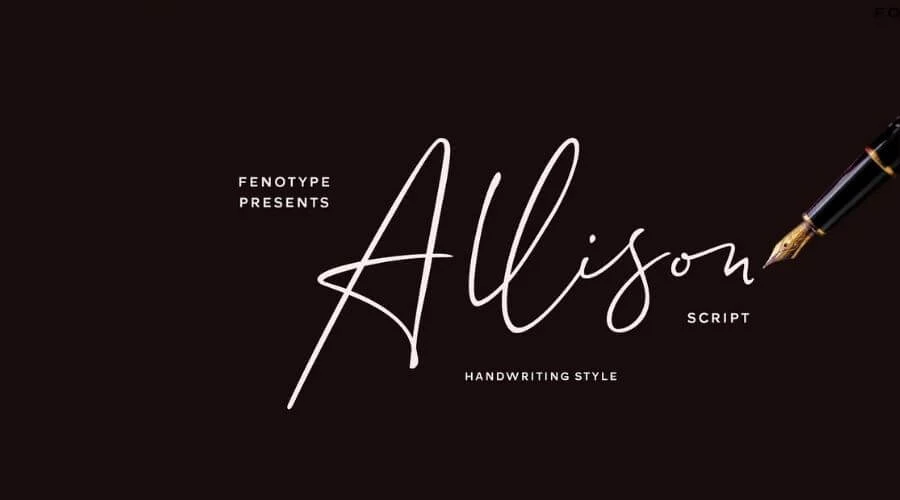 Allison-Font-Download-Free