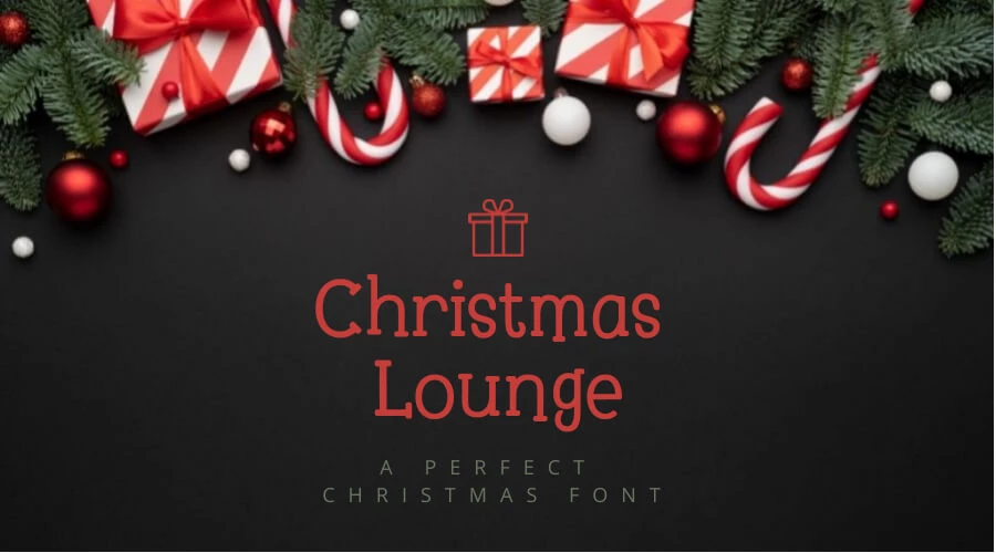 Christmas-Lounge-Font Free Download