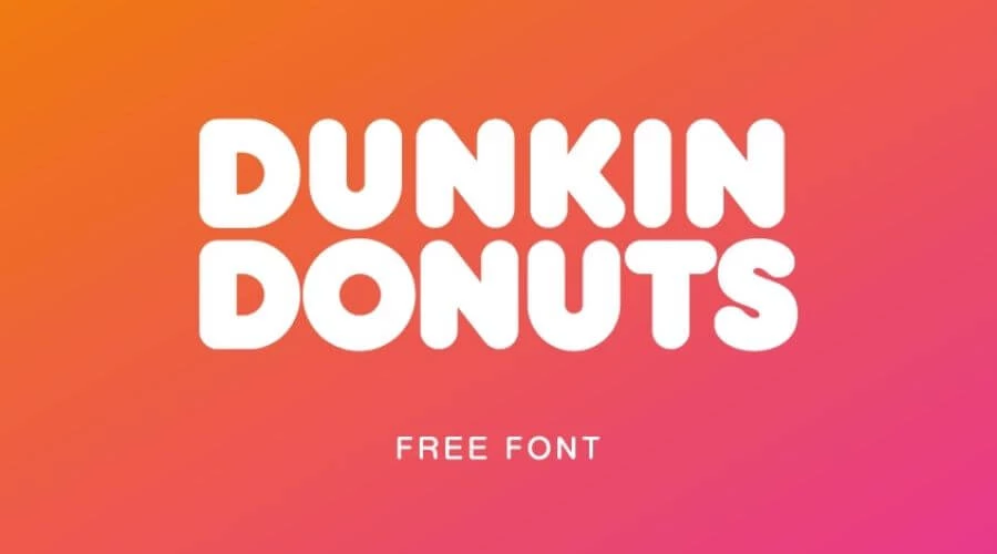 Dunkin-Donuts-Font-Free-Download