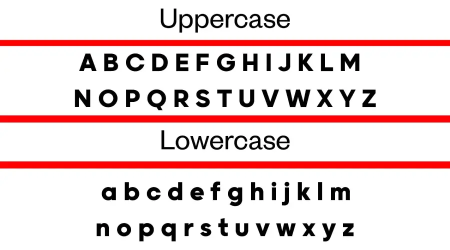 Grold Font Characters