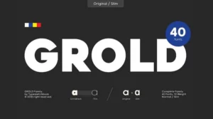 Grold Font free Download