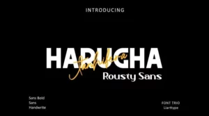 Harugha Jhanifera Font Download Free