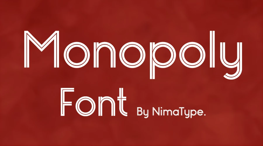 Monopoly Font Free Download