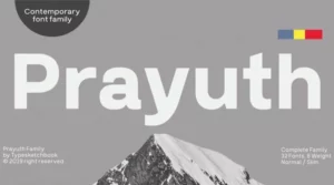 Prayuth Font Download Free