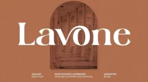 Lavone Font Download Free