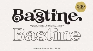 Bastine Font Download Free