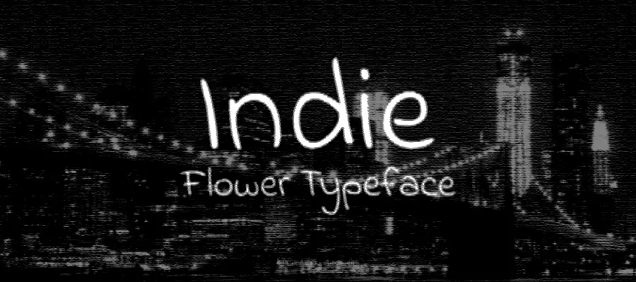 Indie Flower Font