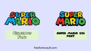 Super Mario Font Free Download
