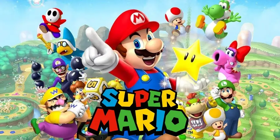 Super Mario Games Logo