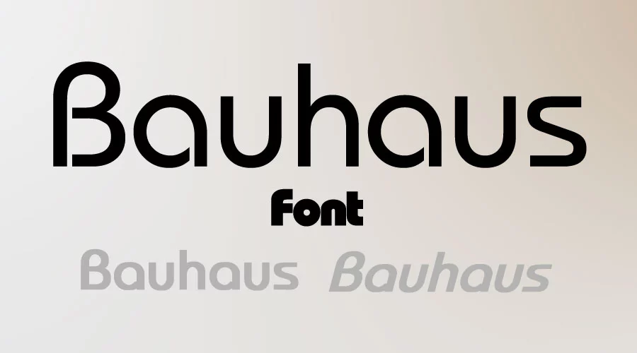 Bauhaus-font-family-free-download