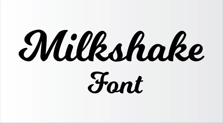 Milkshake-Font-Free-Download
