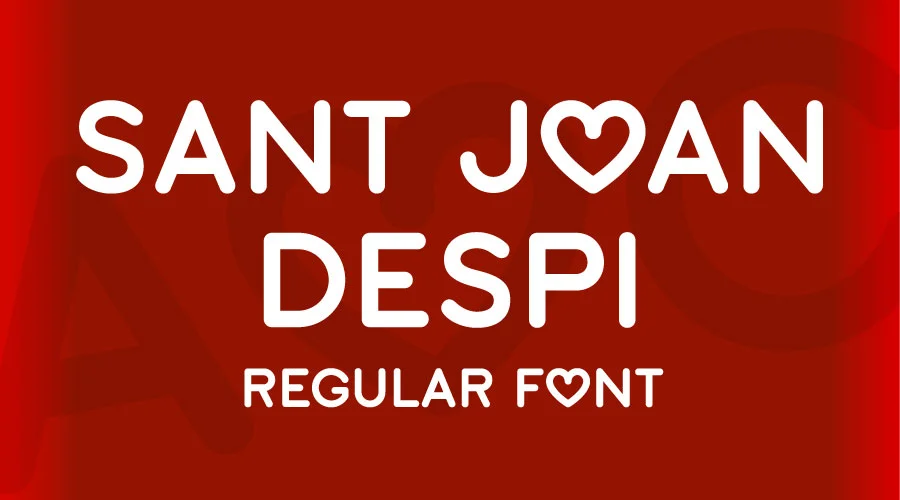 Sant Joan Despi Regular Font Free Download