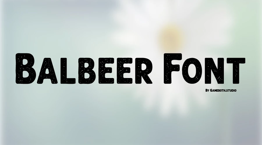 Balbeer-Font-Free-Download