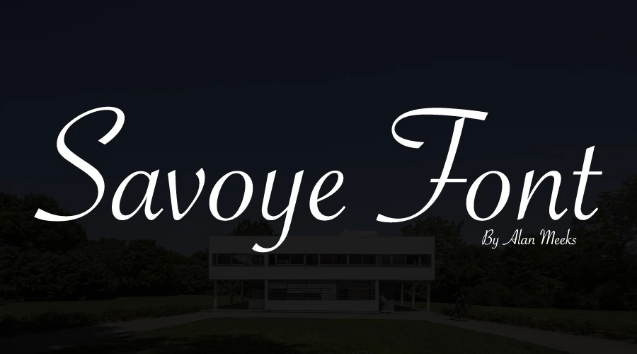 Savoye-Font-Free-Download