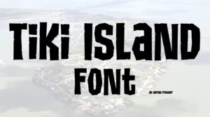 Tiki Island Font Free Download