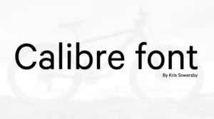 Calibre font free download