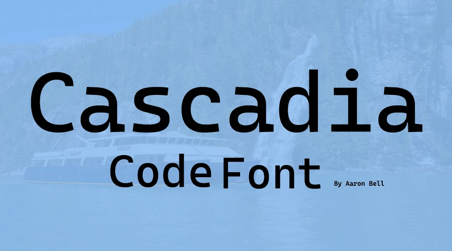 Cascadia Code font free download