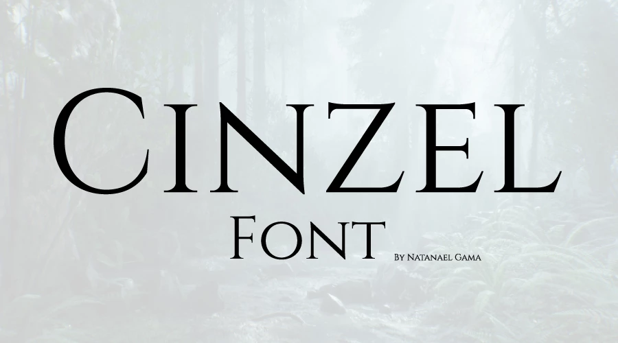Cinzel font free download