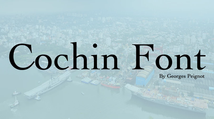 Cochin font free download