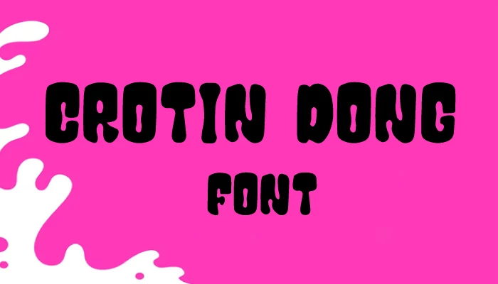 Crotin Dong Font download