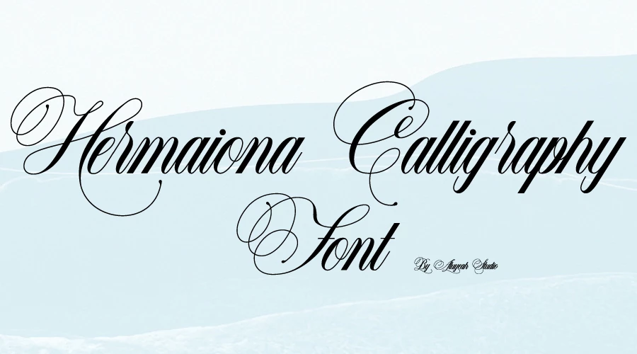 Hermaiona Calligraphy Font free download