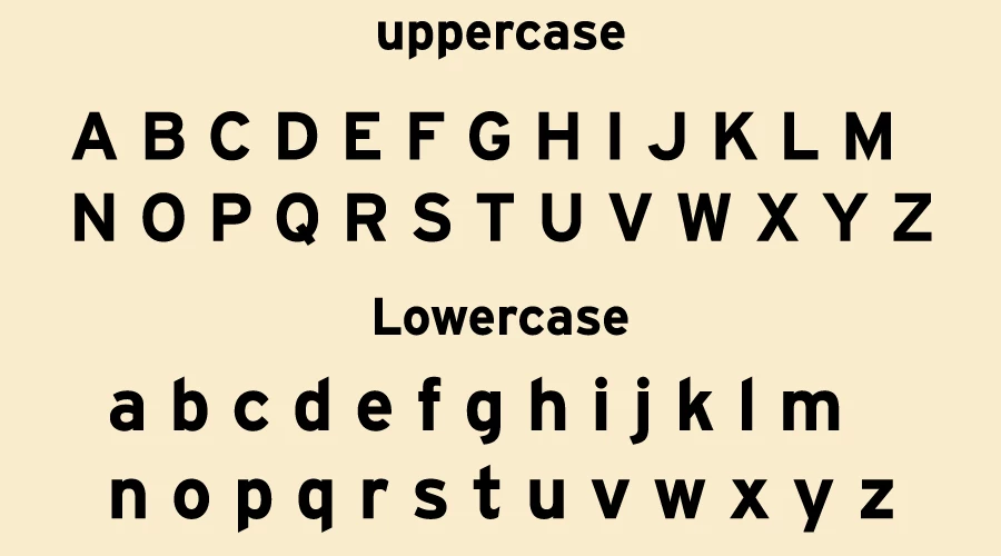 Sesame Street Font Character map