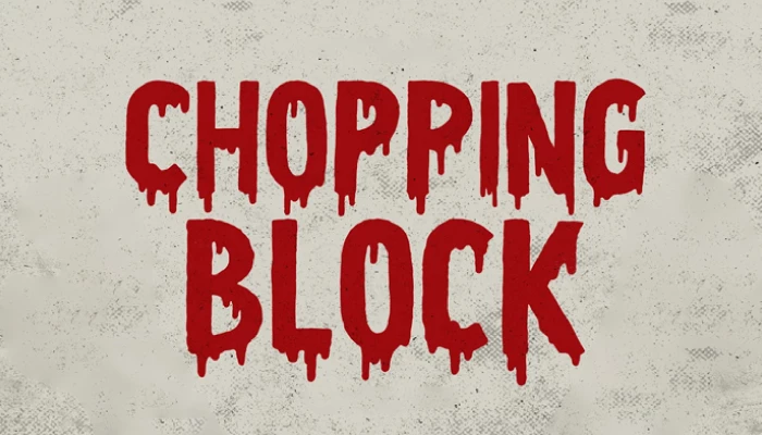 The chopping block font download