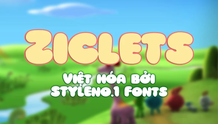 Ziclets Font download