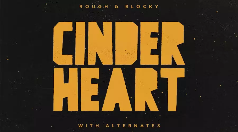 Cinder Heart Font
