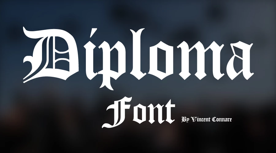 Diploma Font Free Download
