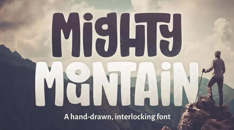 Mighty Mountain Font