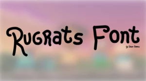 Rugrats font free download