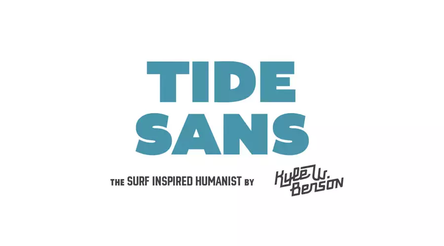 Tide Sans Font