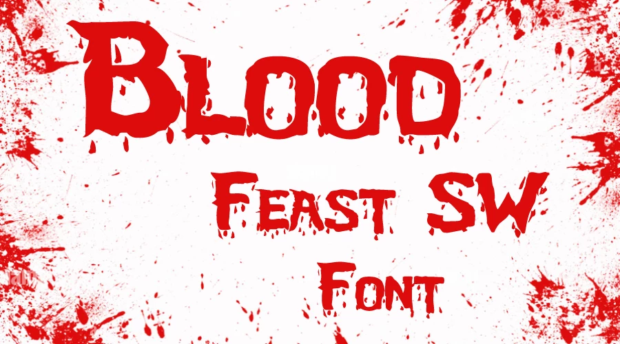 Blood Feast SW Font Download