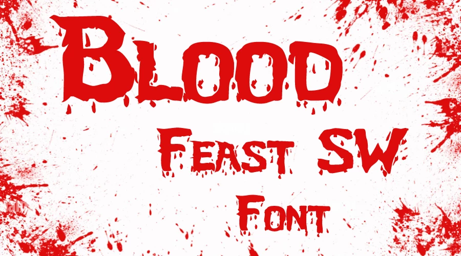 blood font free download photoshop