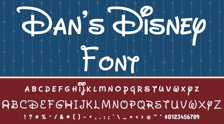Dan's Disney Font Download