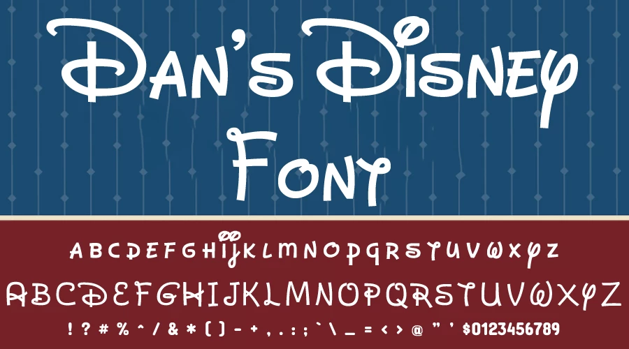 Disney Font | Free Fonts Vault