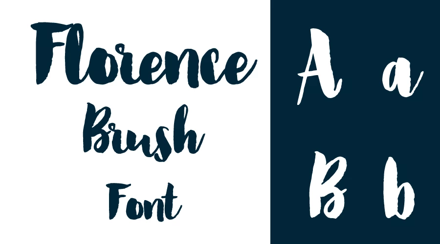 Florence Brush Font Download