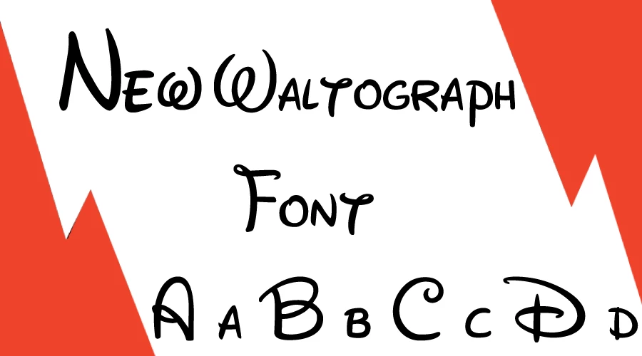 New Waltograph Font Download