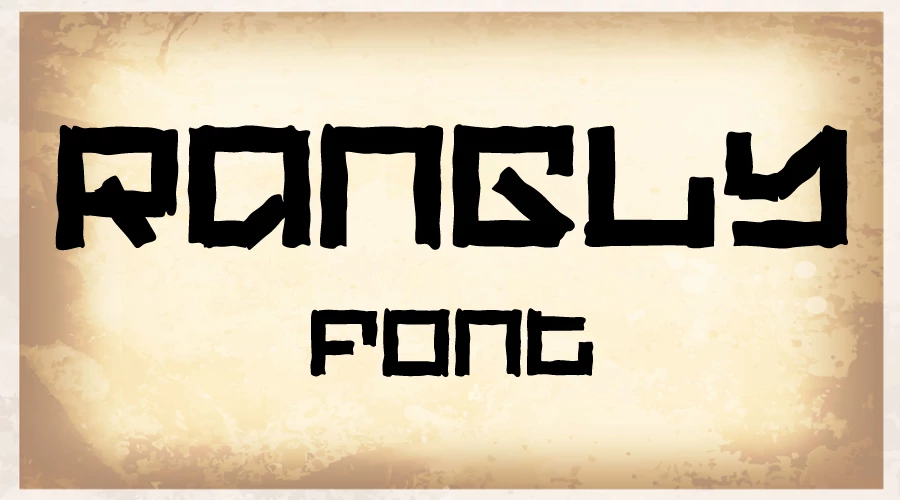 Rangly font Download