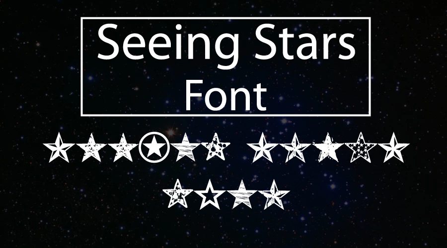Seeing Stars Font Download