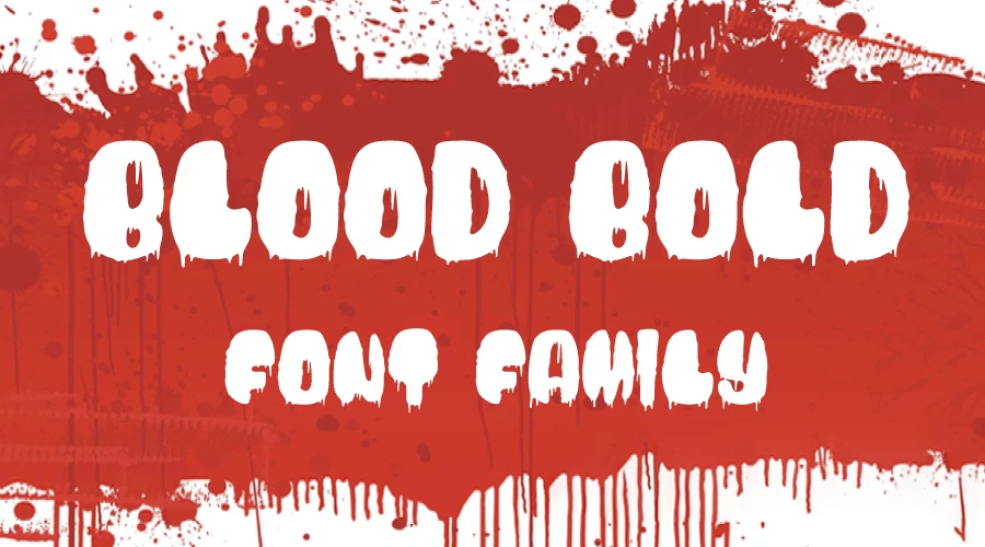 blood font free download photoshop