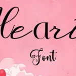 Heart Font Free download