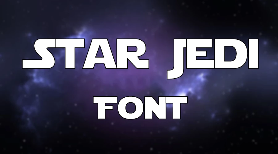 Star Jedi Font