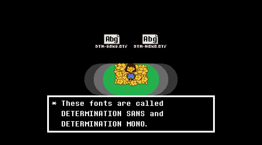 Determination-Font-Styles