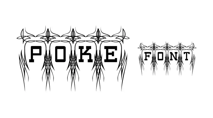 Poke Font
