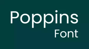 Poppins Font