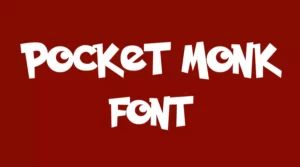pocket monk Font